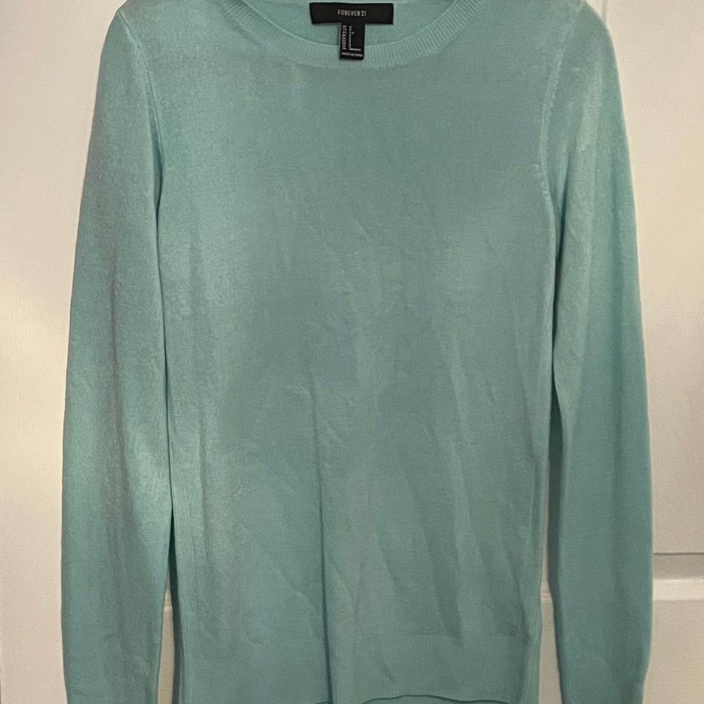 Blue Forever 21 Pullover Sweater
